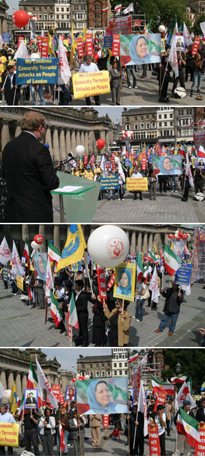 National Council of Resistance of Iran - NCRI, urged western nations to take a tougher line and end