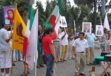 IRAN: PROTESTANO A ROMA DISSIDENTI IRANIANI Image