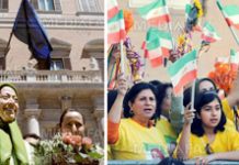 I dissidenti iraniani a Montecitorio Image