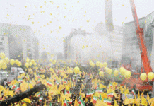 Iran/ Pmoi, festa a Bruxelles per cancellazione da lista nera Ue Image