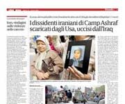 Iran: I dissidenti iraniani di Camp Ashraf, scaricati dagli Usa, uccisi dall’Iraq Image