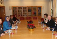 Iran / Rajavi : e’ stata ricevuta alla commissione esteri del parlamento norvegese Image