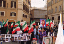 Iran: opposizione in piazza a Roma Image