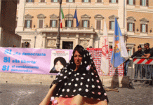 Roma: La manifestazione degli oppositori iraniani Image
