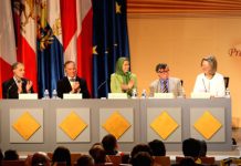 In una conferenza internazionale a Parigi, politici e giuristi sottolineano: Lo spostamento dei residenti di Ashraf all’interno dell’Iraq aprirebbe la strada ad un’altra catastrofe umanitaria