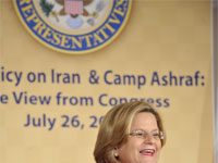 Ros-Lehtinen: la sicurezza dei residenti di Camp Ashraf è in pericolo. Sarà in pericolo fino a quando la comunità internazionale dice che questo è inaccettabile