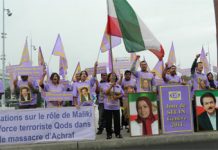 Gli iraniani hanno trascorso più di 4 mesi di fronte alla sede delle Nazioni Unite a Ginevra, chiedendo la protezione di Campo Ashraf