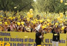 Una campagna popolare in tutta l’america per liberare gli esuli iraniani