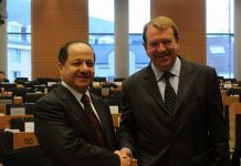 Il presidente del Kurdistan segna un punto a suo favore a Bruxelles