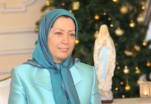Maryam Rajavi: Auguri di Natale e Capodanno