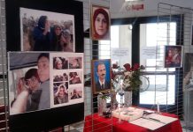La città ricorda le vittime della resistenza iraniana