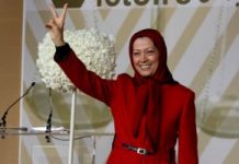 Raduna degli iraniani a Auvers-sur-Oise per festeggiare il depennamento dei Mojahedin del Popolo Iraniano