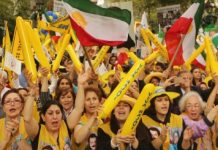 Dimostranti Iraniani a New York protestano contro Ahmadinejad