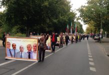 Berlino: cittadini iraniani in piazza per la liberazione dei 7 ostaggi di Ashraf