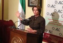 La leader dei Democratici alla Camera americana Nancy Pelosi, partecipa alle celebrazioni del Nuovo Anno Iraniano