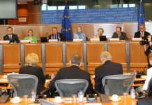 Maryam Rajavi partecipa alla conferenza internazionale sull’Iran al Parlamento Europeo