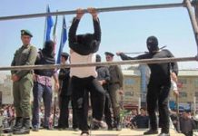 Iran – Foto: Un uomo frustato 70 volte in pubblico per “disturbo dell’ordine pubblico”