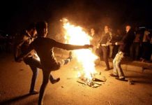 Iran: I mullah temono le proteste popolari durante la Festa del Fuoco e gli appelli del PMOI ai manifestanti