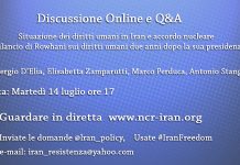 Discussione Online e Q&A, Situazione dei diritti umani in Iran e accordo nucleare