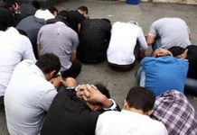 Diecimila persone arrestate nella provincia occidentale iraniana in 6 mesi