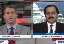 Jafarzadeh a Newsmax TV: “Il regime iraniano non ha alcuna intenzione di abbandonare il programma nucleare”