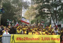 Iran: Rouhani è uno degli alti funzionari coinvolti nello sviluppo della bomba atomica, nell’esecuzione di 120.000 prigionieri politici, nelle guerre e nei massacri in tutta la regione
