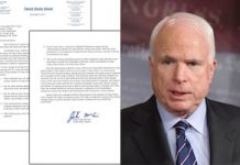 Il Sen. John McCain sollecita Kerry ad occuparsi dell’attacco a Camp Liberty