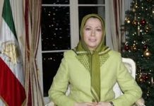 Gli auguri di Buon Natale e Felice Anno Nuovo di Maryam Rajavi