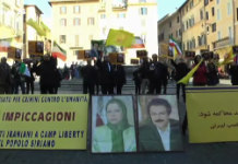 Diritti umani, in piazza per manifestare contro le esecuzioni capitali in Iran