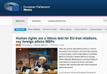 I parlamentari europei hanno interrogato Zarif sulle violazioni dei diritti umani in Iran