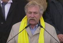 Il parlamentare europeo José Bové dichiara il suo appoggio alla Resistenza Iraniana guidata da Maryam Rajavi