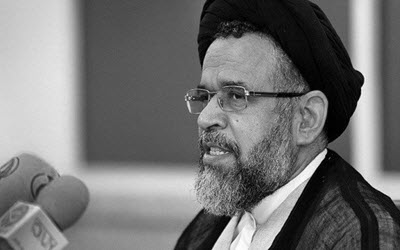 Il ministro dell'intelligence iraniano Mahmoud Alavi