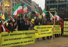 Il vergognoso invito di Federica Mogherini a Zarif in aperta sfida alle aspirazioni dei manifestanti iraniani che gridano “ Liberta’ e Democrazia ”