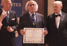 Premio Internazionale Medaglia d’Oro di Maison Des Artistes accordata a Reza Olia