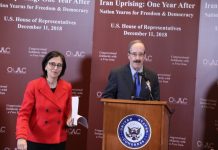I membri del congresso degli Stati Uniti appoggiano le proteste iraniane