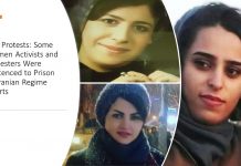 Proteste in Iran: attiviste donne e dimostranti condannati al carcere dai tribunali del regime iraniano