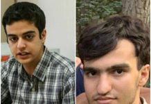 Iran: La magistratura dei mullah ammette l’arresto di Amir Hossein Moradi e Ali Younesi, due studenti d’élite dell’Universita’ Sharif di Terhan