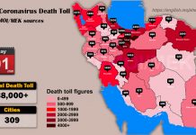 Iran, aggiornamento Coronavirus: oltre 38.000 morti – 1 Maggio 2020, ore 18.00
