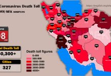 Iran: Il bilancio delle vittime del Coronavirus supera 50.300 in 327 città