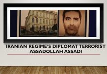 Le Minacce terroristiche del diplomatico del regime iraniano dalla prigione belga per ostacolare il processo giudiziario