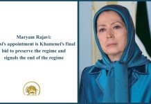 Maryam Rajavi: La nomina di Raisi è l’ultima offerta di Khamenei per preservare il regime e ne segna la fine