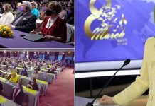 Conferenza della Giornata internazionale della donna con la partecipazione di 170 personalità politiche provenienti da 37 Paesi