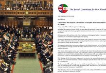 Decine di parlamentari e deputati britannici sostengono le proteste in Iran