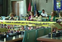 Incontro a sostegno della lotta delle donne iraniane per la libertà e la democrazia a Pescara, Italia