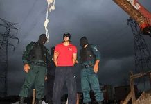 Iran: esecuzione pubblica di un prigioniero a Najafabad dopo 8 anni di reclusione per aver ucciso un agente del regime nel 2004