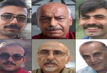Cinque sostenitori dei Mojahedin del popolo dell’Iran nel braccio della morte sfidano la tirannia del regime clericale di esecuzioni e intimidazioni