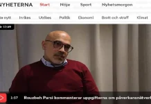 Notizie sull’Iran: un canale televisivo svedese espone i legami di Rouzbeh Parsi con la rete di influenza del regime