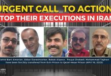 Appello urgente di Nessuno tocchi Caino per salvare le vite dei prigionieri politici nel braccio della morte in Iran