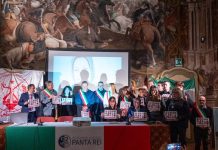Incontro a Savigliano in Italia, alla vigilia della Giornata Mondiale dei Diritti Umani