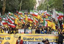 Rapporto settimanale: i sostenitori del CNRI si mobilitano all’Assemblea Generale delle Nazioni Unite e in tutta Europa